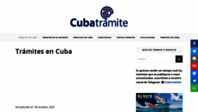 What Cubatramite.com website looked like in 2021 (2 years ago)