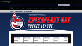 What Cbhl.org website looked like in 2021 (2 years ago)