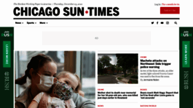What Chicago.suntimes.com website looked like in 2021 (2 years ago)