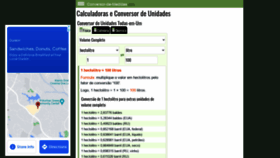 What Conversor-de-medidas.com website looked like in 2021 (2 years ago)