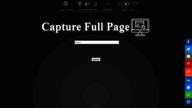 What Capturefullpage.com website looked like in 2021 (2 years ago)