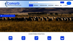 What Comarb.gob.ar website looked like in 2021 (2 years ago)