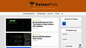 What Coinerpals.com website looked like in 2021 (2 years ago)