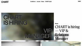 What Chartartfair.com website looked like in 2021 (2 years ago)