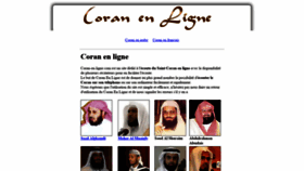 What Coran-en-ligne.com website looked like in 2021 (2 years ago)