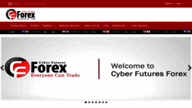 What Cfforex.com website looked like in 2021 (2 years ago)