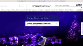 What Cosmeticsnow.com website looked like in 2021 (2 years ago)