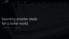 What Corporate.arcelormittal.com website looked like in 2021 (2 years ago)