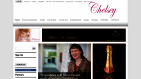 What Chelsey.co.nz website looked like in 2021 (2 years ago)