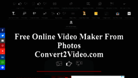 What Convert2video.com website looked like in 2021 (2 years ago)