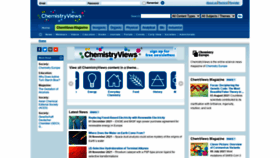 What Chemistryviews.org website looked like in 2021 (2 years ago)