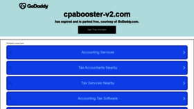 What Cpabooster-v2.com website looked like in 2021 (2 years ago)