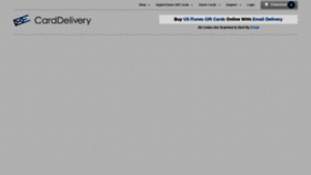 What Carddelivery.com website looked like in 2021 (2 years ago)