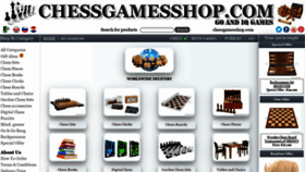 What Chessgamesshop.com website looked like in 2021 (2 years ago)