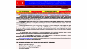What Ciit.info website looked like in 2021 (2 years ago)