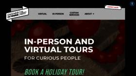 What Chicagodetours.com website looked like in 2021 (2 years ago)
