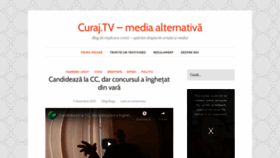 What Curaj.net website looked like in 2021 (2 years ago)
