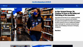 What Corporate.walmart.com website looked like in 2021 (2 years ago)