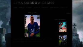 What Cpyskidrow.com website looked like in 2021 (2 years ago)
