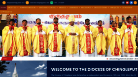 What Chengaidiocese.org website looked like in 2021 (2 years ago)