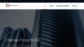 What Chironprojectsbv.com website looked like in 2021 (2 years ago)