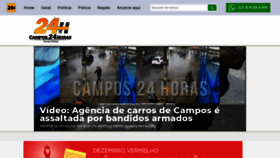 What Campos24horas.com.br website looked like in 2021 (2 years ago)