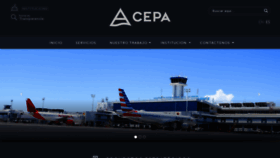 What Cepa.gob.sv website looked like in 2021 (2 years ago)