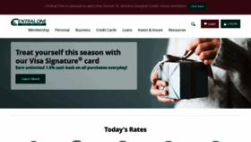 What Centralfcu.com website looked like in 2021 (2 years ago)