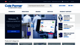 What Coleparmer.ca website looked like in 2021 (2 years ago)