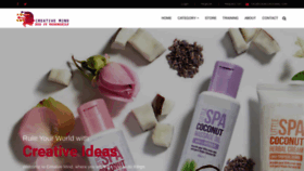 What Creativeminddiy.com website looked like in 2021 (3 years ago)