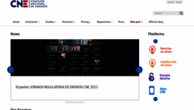 What Cne.cl website looked like in 2021 (2 years ago)