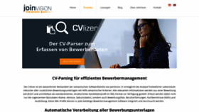 What Cvlizer.de website looked like in 2021 (2 years ago)