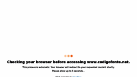 What Codigofonte.net website looked like in 2021 (2 years ago)