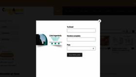 What Construaprende.com website looked like in 2021 (3 years ago)