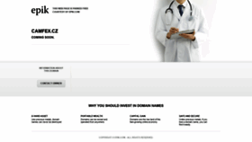 What Camfex.cz website looked like in 2021 (4 years ago)