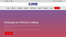 What Cimage.in website looked like in 2021 (2 years ago)