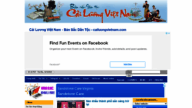 What Cailuongvietnam.com website looked like in 2021 (2 years ago)