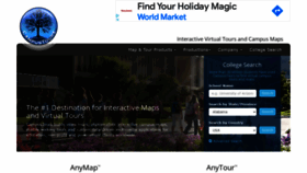 What Campustours.com website looked like in 2021 (2 years ago)