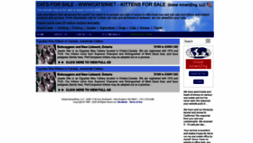 What Cats5.net website looked like in 2021 (2 years ago)