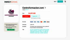 What Centroformacion.com website looked like in 2021 (2 years ago)