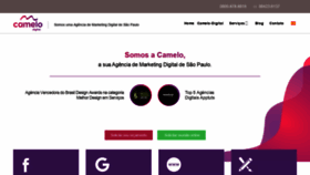 What Camelo.digital website looked like in 2021 (2 years ago)