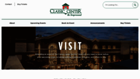 What Classiccenter.com website looked like in 2021 (2 years ago)