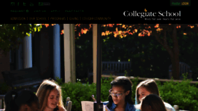 What Collegiate-va.org website looked like in 2021 (2 years ago)