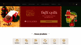 What Chocolatelugano.com.br website looked like in 2021 (2 years ago)