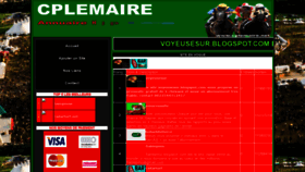 What Cplemaire.net website looked like in 2021 (2 years ago)