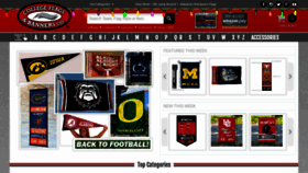 What Collegeflagsandbanners.com website looked like in 2021 (2 years ago)