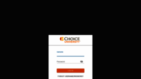 What Choiceuniversity.net website looked like in 2021 (2 years ago)