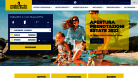 What Corsica-ferries.it website looked like in 2021 (2 years ago)