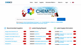 What Chemcd.com website looked like in 2021 (2 years ago)
