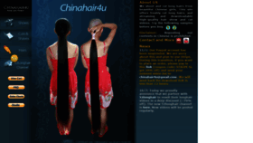 What Chinahair4u.com website looked like in 2021 (2 years ago)